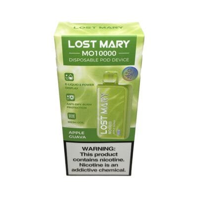 VAPER DESCARTABLE LOST MARY MO 10000 APPLE GUAVA