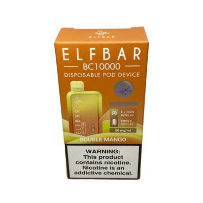 VAPER DESCARTABLE ELFBAR 10000BC DOUBLE MANGO