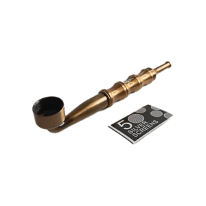 PIPA METAL LARGA TALLO ACANALADO - D&K
