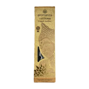 SAHUMERIOS TIBETANOS COPAL ANDINO "AGRADECIMIENTO" X8 - AROMANZA