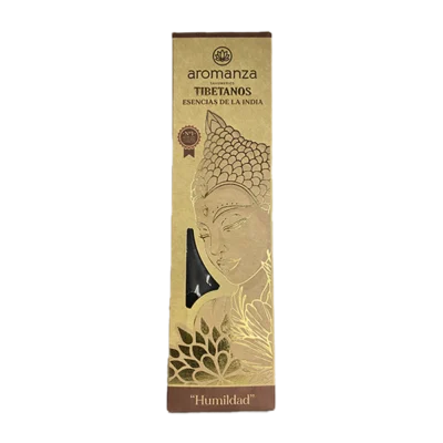 SAHUMERIOS TIBETANOS ESENCIAS DE LA INDIA "HUMILDAD" X8 - AROMANZA