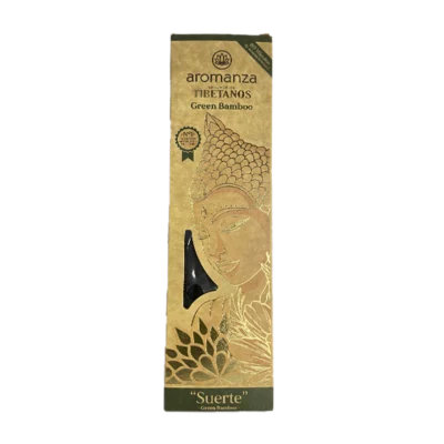 SAHUMERIOS TIBETANOS GREEN BAMBOO "SUERTE" X8 - AROMANZA