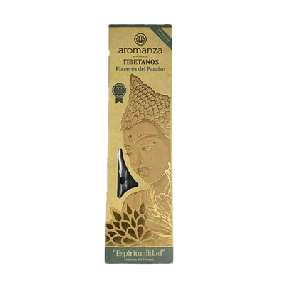 SAHUMERIOS TIBETANOS PLACERES DEL PARAISO "ESPIRITUALIDAD" X8 - AROMANZA