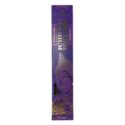 SAHUMERIOS TIBETANOS PREMIUM FLOR ORIENTAL X8 - AROMANZA