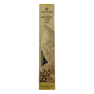SAHUMERIOS TIBETANOS SLIM ATRAE DINERO "ABUNDANCIA" X10 - AROMANZA