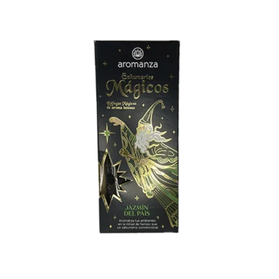 SAHUMERIOS MAGICOS JAZMIN DEL PAIS PLACER X10 - AROMANZA