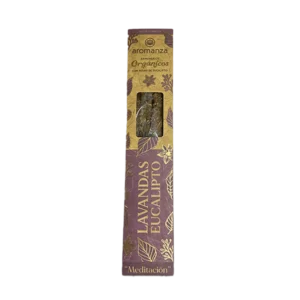 SAHUMERIOS ORGANICOS LAVANDAS EUCALIPTO X6 - AROMANZA
