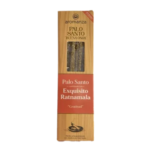 SAHUMERIOS PALO SANTO BUENA ONDA EXISITO RATNAMALA "GRATITUD" X8 - AROMANZA