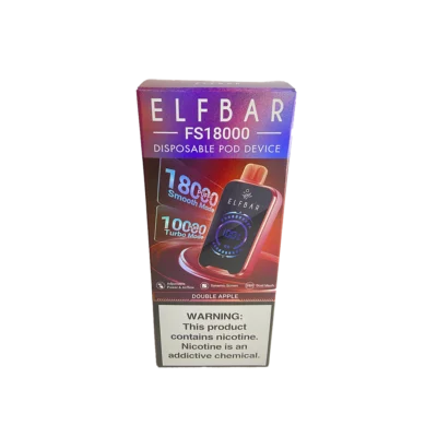 VAPER DESCARTABLE ELFBAR FS 18000 DOUBLE APPLE