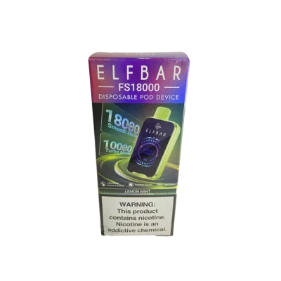VAPER DESCARTABLE ELFBAR FS 18000 LEMON MINT