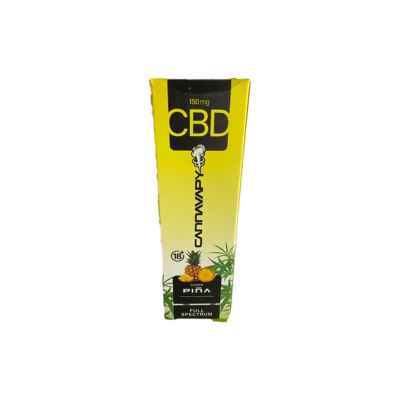 VAPER CANNAPY 600 PUFF 150 MG CBD PIÑA