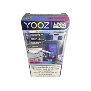 VAPER DESCARTABLE YOOS 25000 BLUETOOTH MIX BERRY