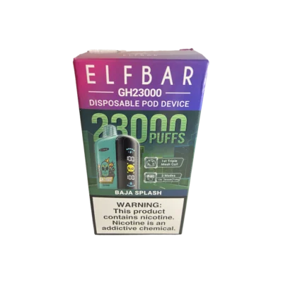 VAPER DESCARTABLE ELFBAR 23000 BAJA SPLASH