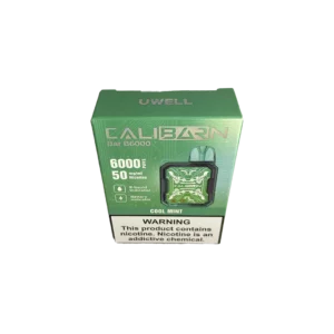 VAPER DESCARTABLE UWELL CALIBURN BAR B6000 COOL MINT