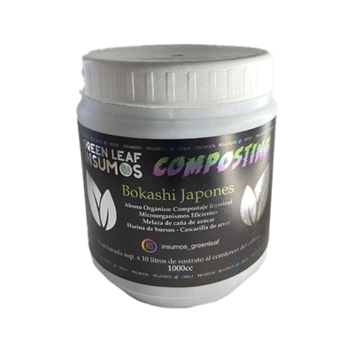 BOKASHI JAPONES COMPOSTING 1L - GREEN LEAF