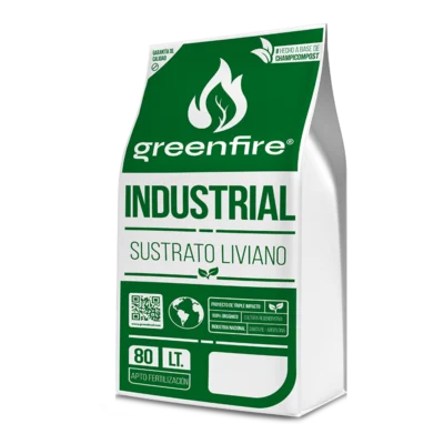 SUSTRATO INDUSTRIAL 80L - GREEN FIRE