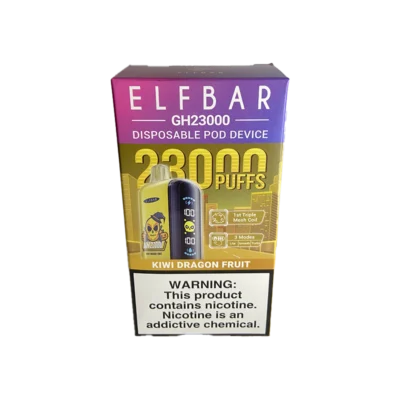 VAPER DESCARTABLE ELFBAR 23000 KIWI DRAGON FRUIT