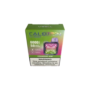 VAPER DESCARTABLE UWELL CALIBURN BAR B6000 STRAWBERRY KIWI