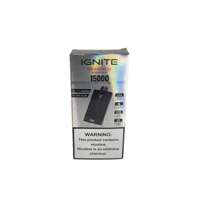 VAPORIZADOR DESCARTABLE IGNITE V150 15000 STRAWBERRY ICE