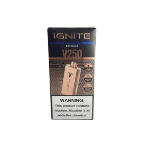 VAPORIZADOR DESCARTABLE IGNITE V250 25000 ROSE BLUEBERRY STRAWBERRY COCONUT