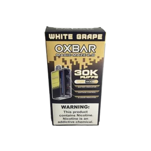 VAPER DESCARTABLE OXBAR MAGIC MAZE 2.0 30000 PUFF WHITE GRAPE