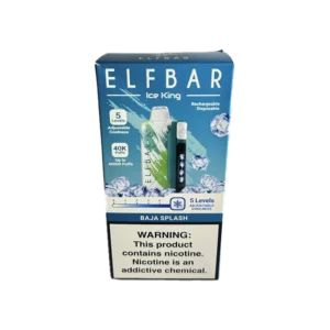 VAPORIZADOR DESCARTABLE ELFBAR ICE KING 40000 BAJA SPLASH