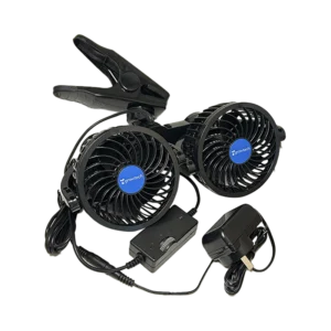VENTILADOR DOBLE CON CLIP INDOOR - GROWTECH