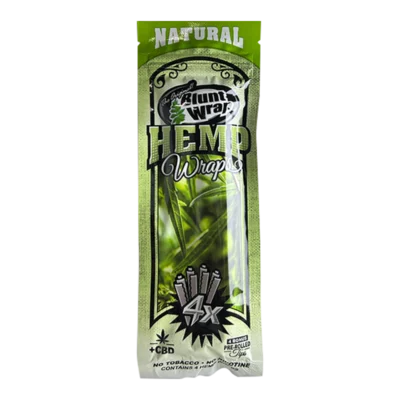 BLUNT WRAP HEMP X4 NATURAL