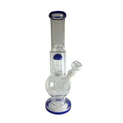 BONG MEDUSA DE 10 BRAZOS + PERC MATRIX + ATRAPAHIELOS 41CM - ALIEN