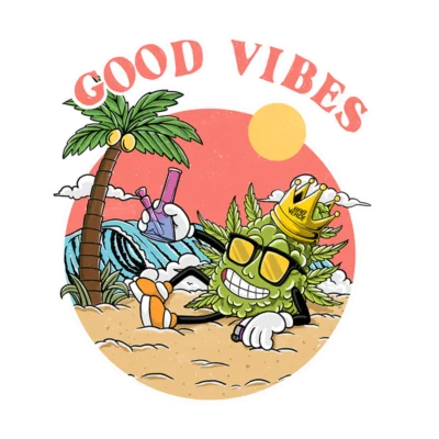 STICKER BONG - ORO VERDE