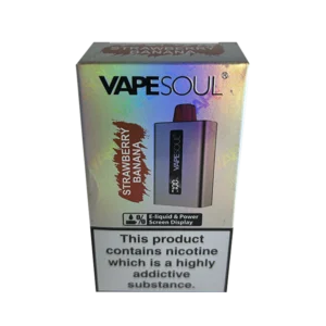 VAPER DESCARTABLE VAPESOUL 12000 STRAWBERRY BANANA