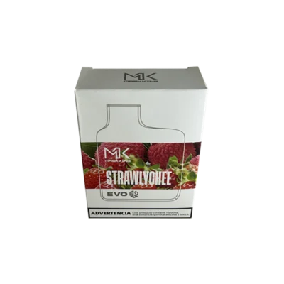 VAPER DESCARTABLE MASKKING EVO BOX 5000 PUFF STRAWLYCHEE