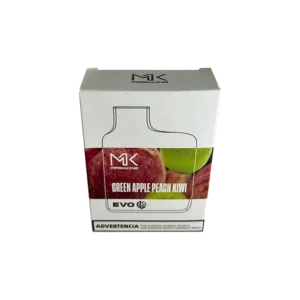 VAPER DESCARTABLE MASKKING EVO BOX 5000 PUFF GREEN APPLE PEACH KIWI