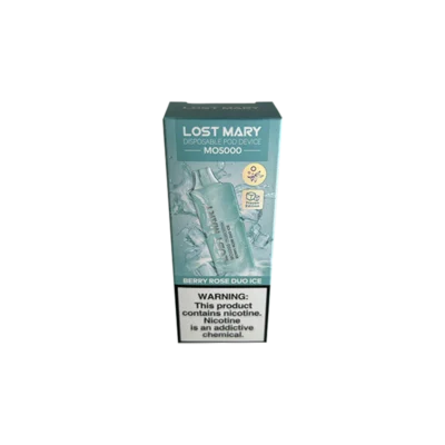 VAPER DESCARTABLE LOST MARY MO 5K BERRY ROSE DUO ICE