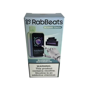 VAPER DESCARTABLE RABBEATS RC10K TOUCH BLUEBERRY WATERMELON