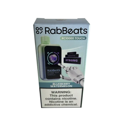VAPER DESCARTABLE RABBEATS RC10K TOUCH BLUEBERRY WATERMELON