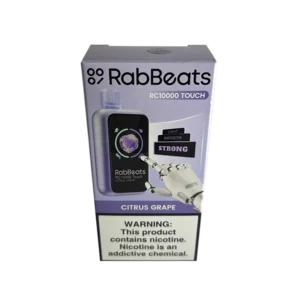 VAPER DESCARTABLE RABBEATS RC10K TOUCH CITRUS GRAPE