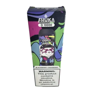 CARTUCHO NARGUILE EHUKA D10000 BLACKBERRY CRANBERRY