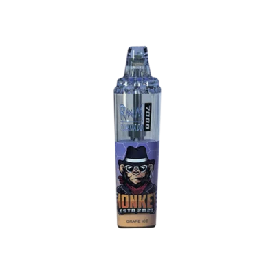 VAPER DESCARTABLE RANDM TORNADO 7000 5% GRAPE ICE