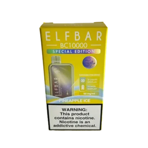 VAPER DESCARTABLE ELFBAR 10000BC PINEAPPLE ICE