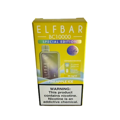 VAPER DESCARTABLE ELFBAR 10000BC PINEAPPLE ICE