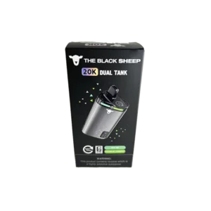 VAPER DESCARTABLE THE BLACK SHEEP 20000 FRESH MINT + WATERMELON STRAWBERRY