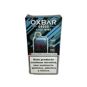 VAPER DESCARTABLE OXBAR G9500 COOL MINT