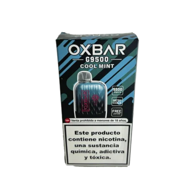 VAPER DESCARTABLE OXBAR G9500 COOL MINT