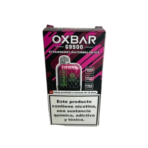 VAPER DESCARTABLE OXBAR G9500 STRAWBERRY WATERMELON ICE