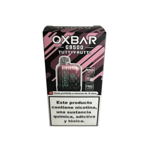 VAPER DESCARTABLE OXBAR G9500 TUTTI FRUTTI