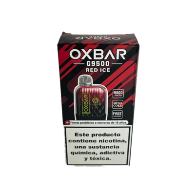 VAPER DESCARTABLE OXBAR G9500 RED ICE