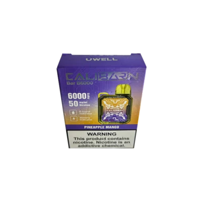 VAPER DESCARTABLE UWELL CALIBURN BAR B6000 PINEAPPLE MANGO