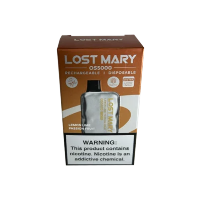 VAPER DESCARTABLE LOST MARY OS 5K LEMON LIME PASSION FRUIT