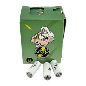 FILTROS PRE ROLLED WHITE X35 - ZEUS